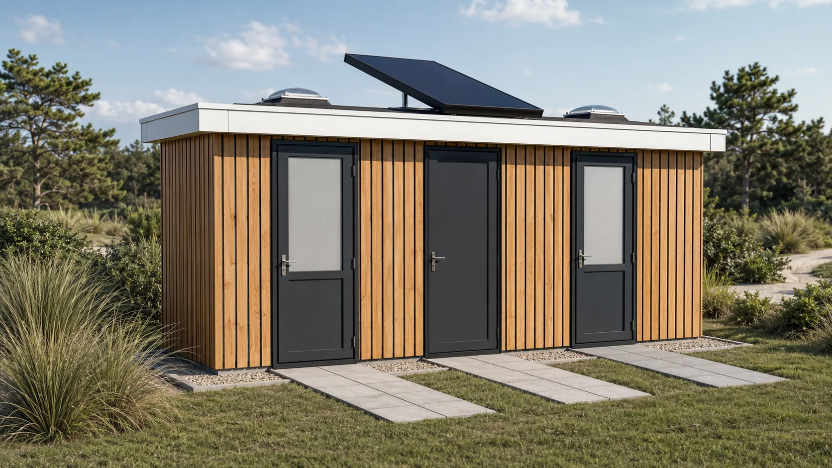Visualisatie van Comfort-unit Quattro